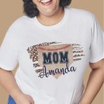 Personalized Baseball with Name Family T-shirt for American Independence Day 4th of July