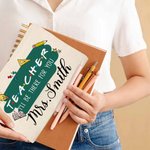 Estuche de Maquillaje Personalizado con Nombre para Regalo de Agradecimiento a Profesores