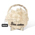 Personalisierte Blumenständer Regal Sitter Zeichen mit Text