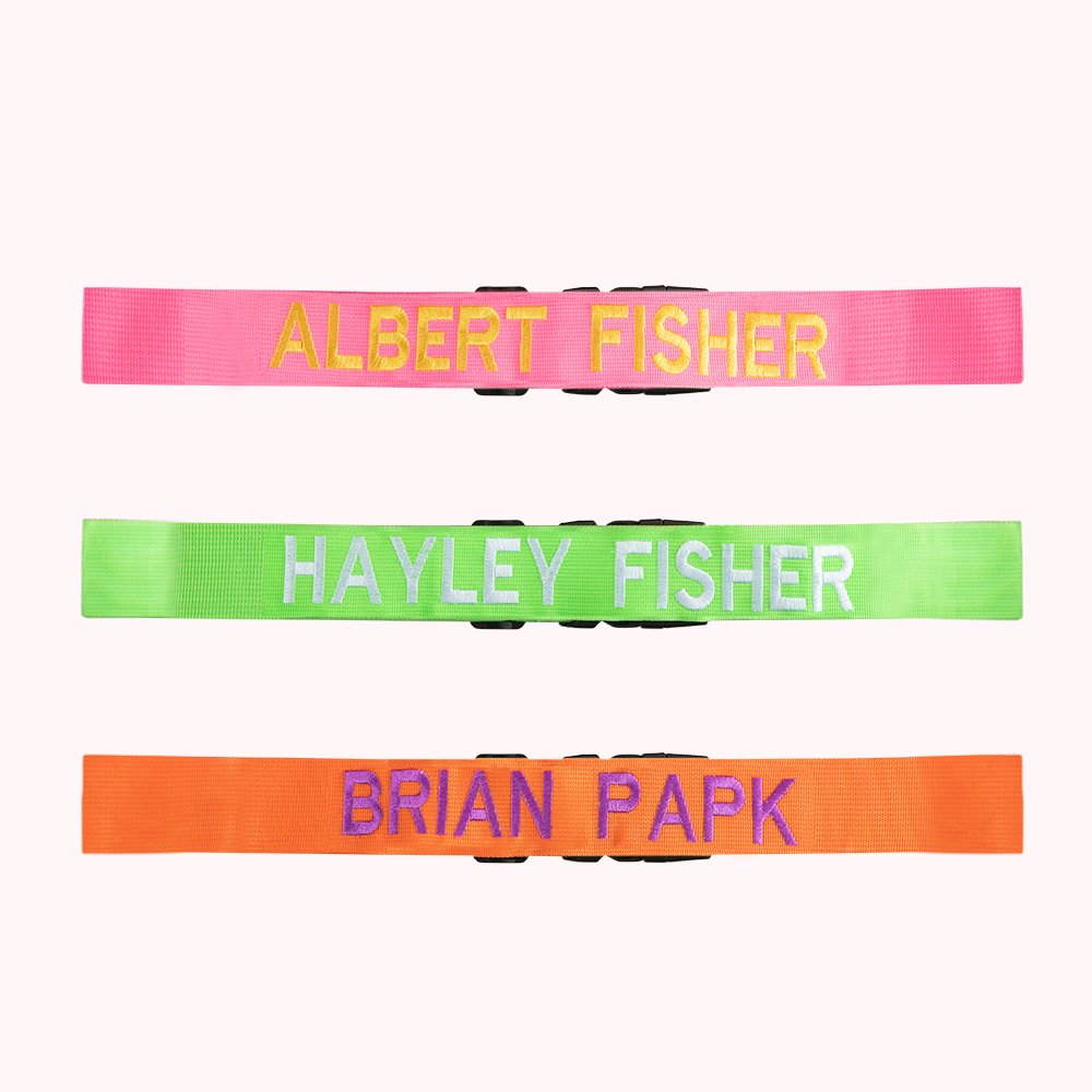 Personalized Luggage Strap Suitcase Safe Belt with Name CALLIE