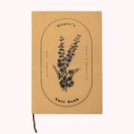 Carnet Personnalisé avec Fleur de Naissance et Nom Cadeau Anniversaire Fête pour Femme