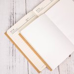 Carnet Personnalisé avec Fleur de Naissance et Nom Cadeau Anniversaire Fête pour Femme