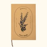 Personalized Birth Flower Notebook with Name for Birthday Gratitude Gift