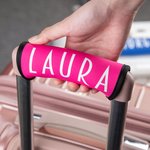 Personalized Luggage Handle Wrap Tag Travel Accessories for Airplanes with Print or Embroidery Name