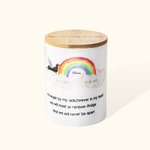 Personalized Rainbow Bridge Pet Urn