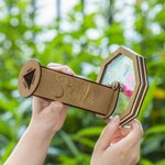 Personalized Wooden DIY Magic Rotating Kaleidoscope Kit Children's Day Gift
