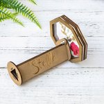 Personalized Wooden DIY Magic Rotating Kaleidoscope Kit Children's Day Gift