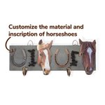 Personalised Wood Painted Horse Stall Sign for the Barn