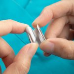 Tag Badge Stéthoscope Personnalisé avec Nom Cadeau Fin d'Études pour Étudiants en Médecine et Médecins