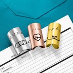 Tag Badge Stéthoscope Personnalisé avec Nom Cadeau Fin d'Études pour Étudiants en Médecine et Médecins