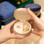 Personalized Starry Night Constellation Velvet Travel Jewelry Case