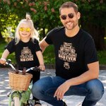 Gepersonaliseerd Best Truckin Dad Ever Just Ask Father and Kid Family T-shirt