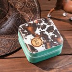 Personalized Monogram Cowgirl Jewelry Case Gift for Her