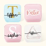 Personalized PU Leather Jewellery Box Gift for Her
