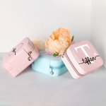 Personalized PU Leather Jewellery Box Gift for Her