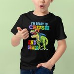 Personalized I'm Ready To Crush Back To School Dinosaur Boy T-Shirt