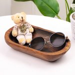 Personalized Pine Prayer Bowl Dough Bowl Cross Religious Gifts Comes with 24 Blessing Cards