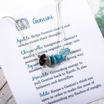 Personalisierte Zwölf Konstellationen Choker Kristallschmuck für Frauen