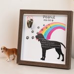 Collier commémoratif personnalisé pour chien avec crochet pour la perte d'un animal de compagnie.