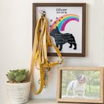 Collier commémoratif personnalisé pour chien avec crochet pour la perte d'un animal de compagnie.