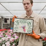 Personalized Retro Floral and Insect and Animal Iron Garden Sign