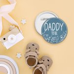 Personalized Baby Shower Badge Pins Mommy to be Button 5 PCS