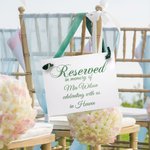 Personalized Multicolor Memorial Seat Sign with Name Memorial Wedding Gift for Family Friend