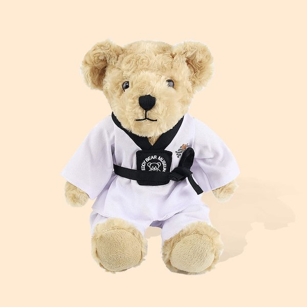 Personalized Stuffed Taekwondo Uniform Bear