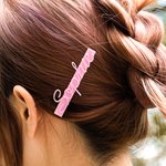 Juego de 3 pinzas acrílicas personalizadas con nombre