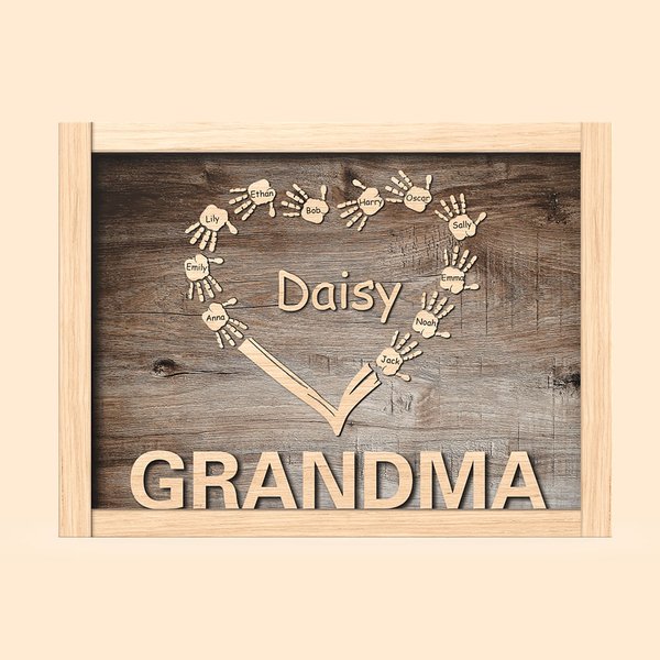 Family Names Canvas Prints Frame