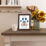 Personalised Rainbow Bridge Pet Memorial Frame