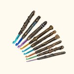 Personalized Magic Wand Crochet Hooks with 14 Different Sizes Sewing Tools Accessories Christmas Gift for Tailor Handicraft Lover