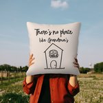 Housse de coussin personnalisée Housse d'oreiller jetable Il n'y a pas de place comme chez soi