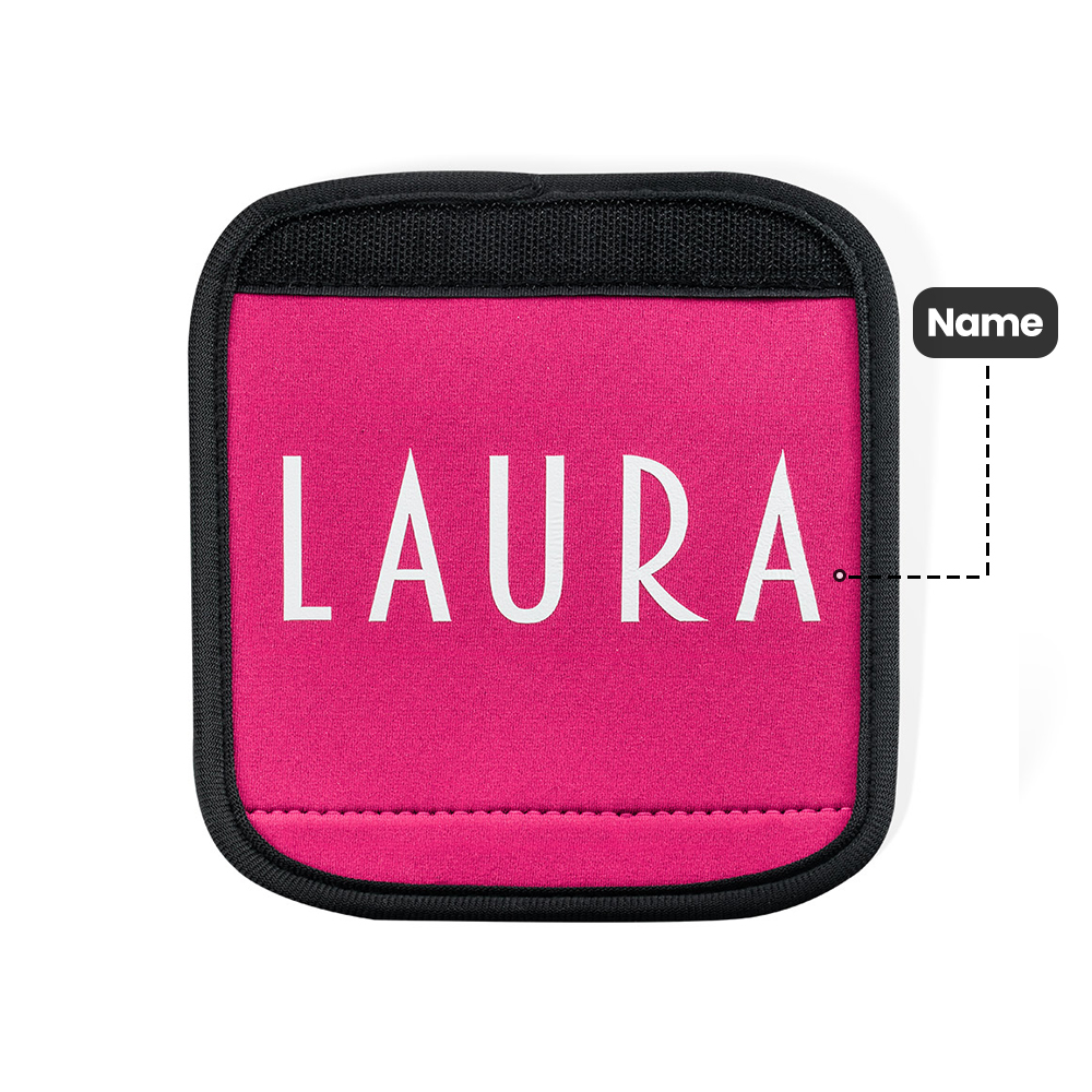 Personalized Luggage Handle Wrap Tag with Name, Peosonalized Bag