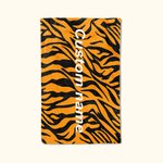 Personalized Striped Beach Towel with Name Skin-Friendly
