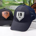 Personalisierte Baseball-Softball-Kappe mit Nummer