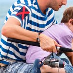 Anzuelo personalizado Náutica pulsera tejida con 1-10 nombres grabados Día del Padre Cumpleaños Regalo para los hombres