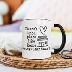 Mug en Céramique Personnalisé avec Nom Cadeau d'Anniversaire de Fête des Mères pour Maman Grand-mère
