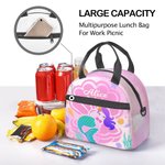 Personalisierte Meerjungfrau Lunch Bag für Kinder