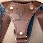 Gepersonaliseerde herenbretels in Y-vorm van rundleder met gegraveerde naam Cadeau voor mannen Vaderdag accessoire voor bruidegoms