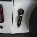Personalised Jeep Door Handle Inserts Compatible with Jeep Wrangler JK and Patriot