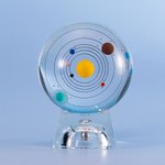 Personalized 3D Solar System Crystal Ball for Family Friends Kids Gift