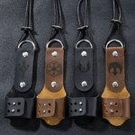 Personalized Leather Lightsaber Sling Cosplay Accessory