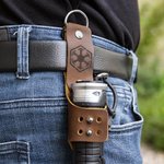 Personalized Leather Lightsaber Sling Cosplay Accessory