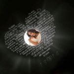 Personalized 100 Languages I love You Photo Projection Mom Necklace