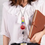 Lanyard personnalisé Pomme mignonne pour badges d'identité pour professeurs Infirmière