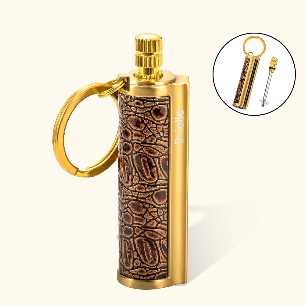 Personalized Dragon's Breath Immortal Match Keychain Novel Gift for