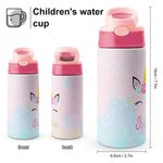 Personalisierte Fantasy Einhorn Wasserflasche Geschenk für Kinder