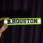 Personalisierte reflektierende Feuerwehrmann Arbeit Handschuh Riemen mit Namen Geburtstag Jahrestag Geschenk für Feuerwehrmann Mann Feuerwehr