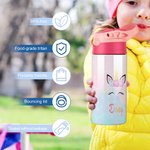 Personalisierte Fantasy Einhorn Wasserflasche Geschenk für Kinder